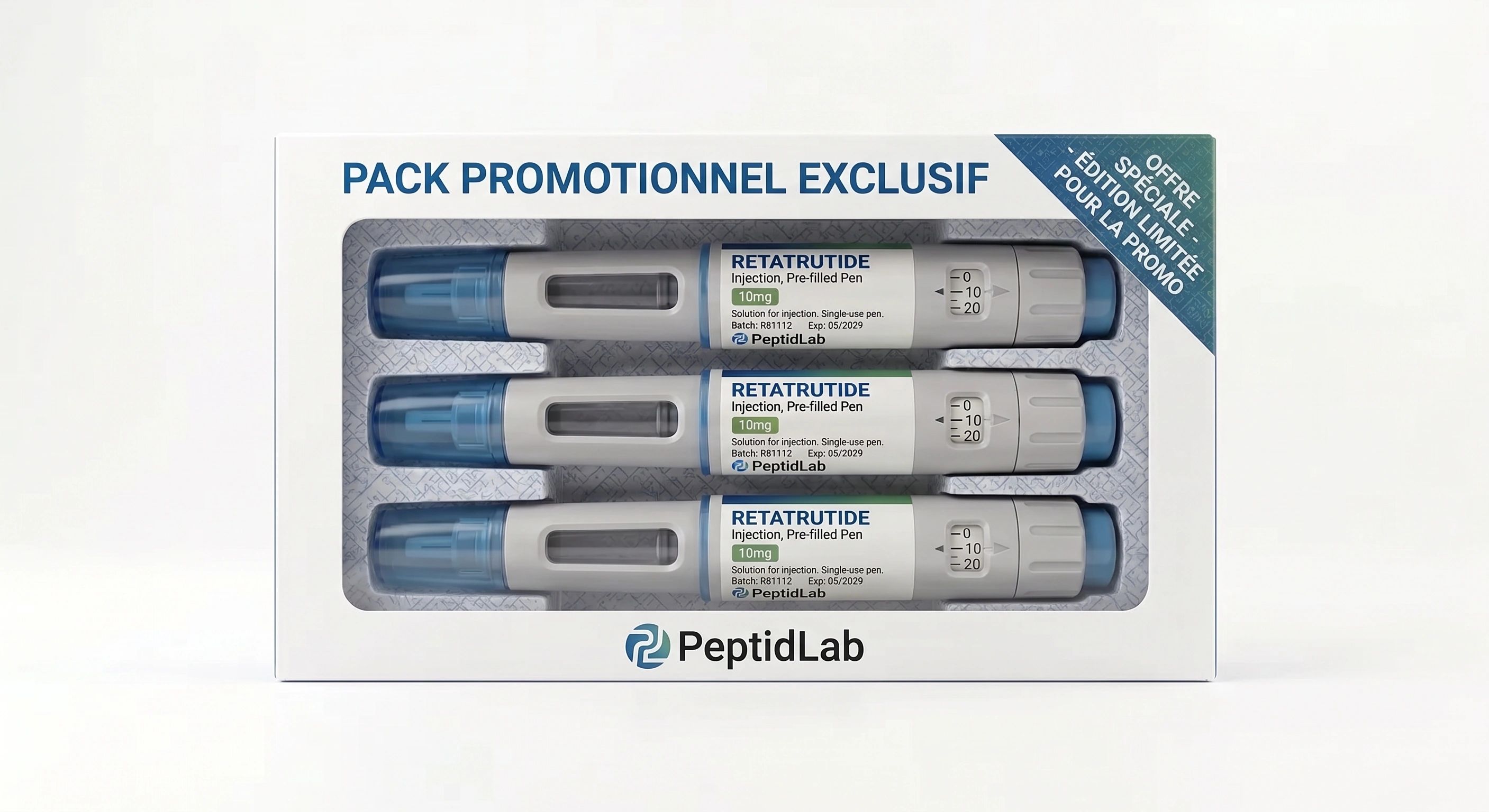 R3TA en stylo — Pack de 3 — 10mg