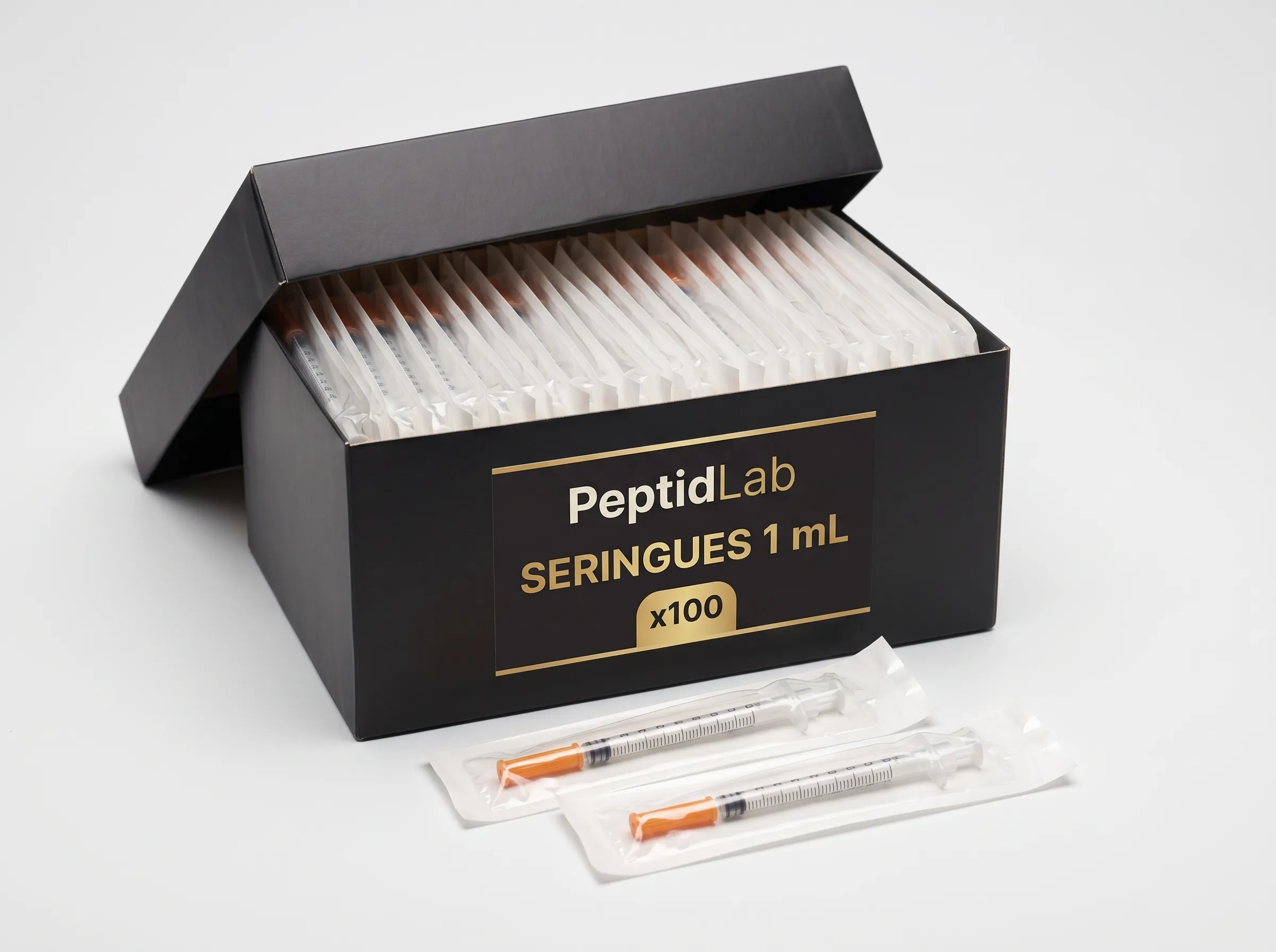Seringues 1 mL — Boîte de 100